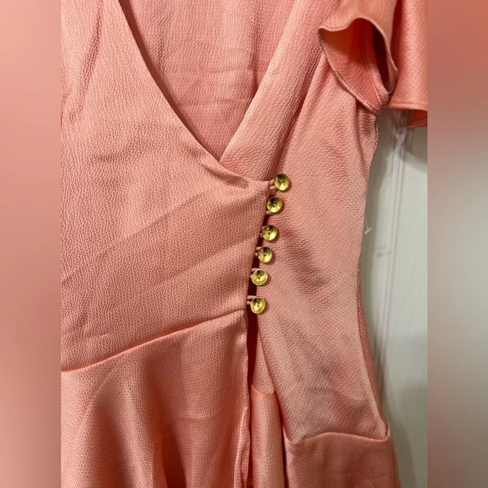 NWOT Free People, Scarlett Mini Dress, XS, Pink